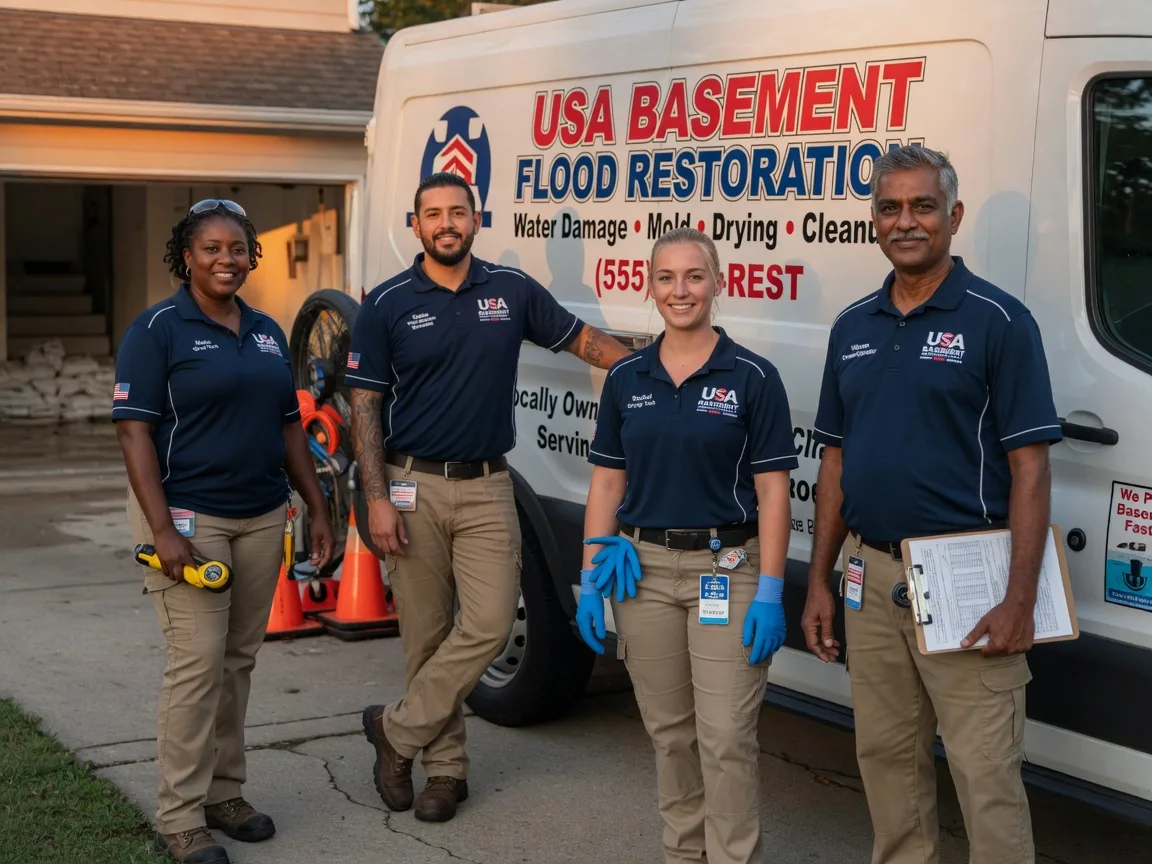 Basement Flood Cleanup company in Rowena, TX